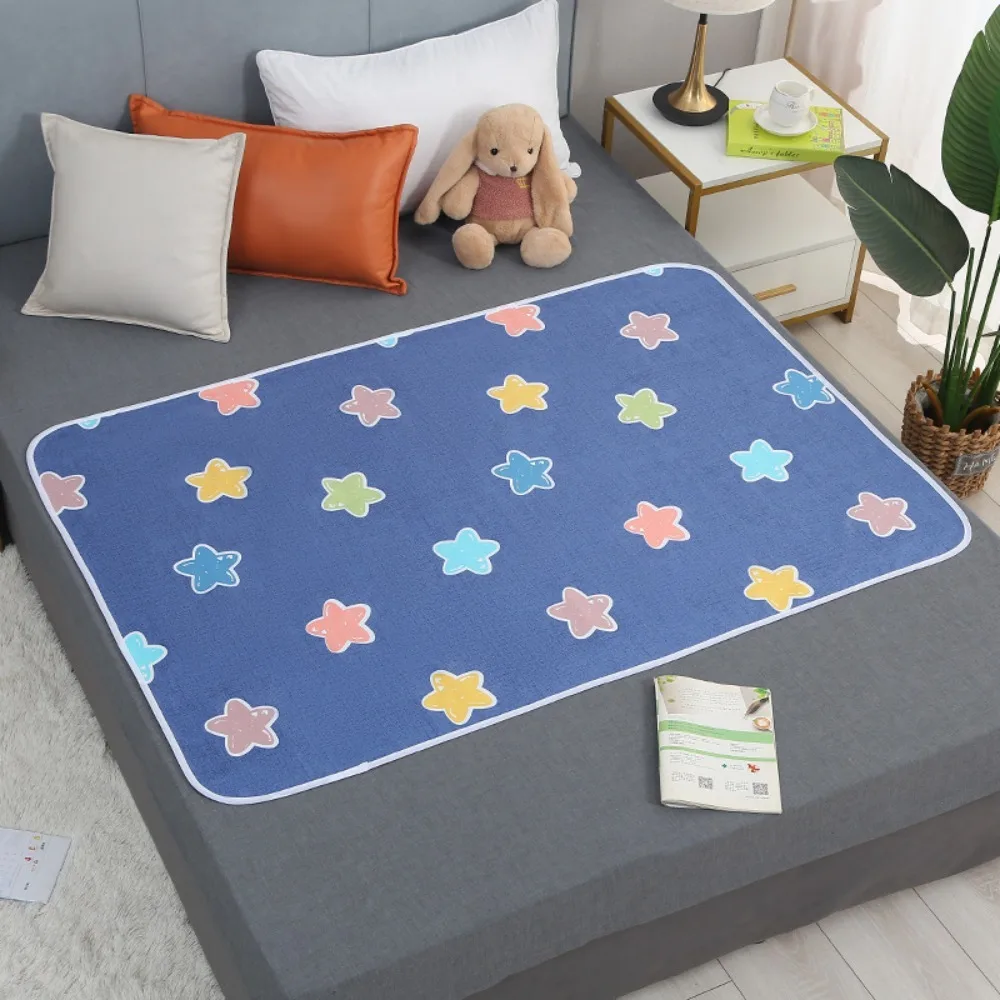 Soft Waterproof Bedding Sheet Cloth Reusable Washable Bedding Urine Pads Breathable Menstruation Pad Elder
