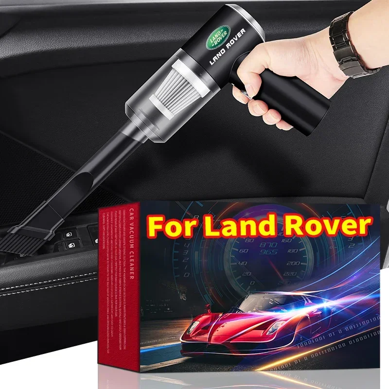 1PCS Car Portable Small Vacuum Cleaner For Land Rover Range Rover Sport Evoque Freelander Velar Discovery Jaguar XE XJ XF Guitar