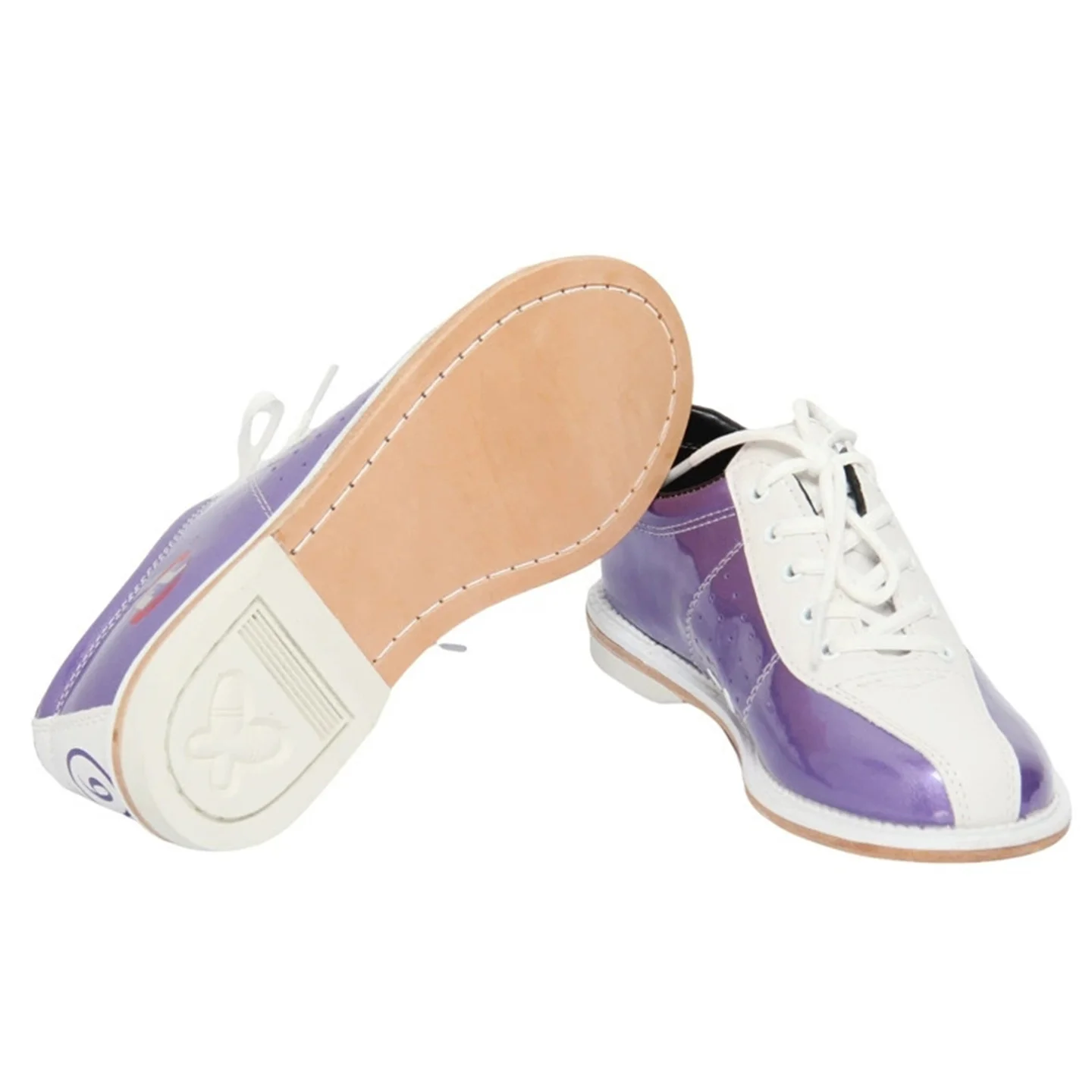 

Men And Women PU Leather Bowling Shoes with Microfiber Sliding Sole - Ideal for Bowling Alley Rental & Training Sneakers Unisex
