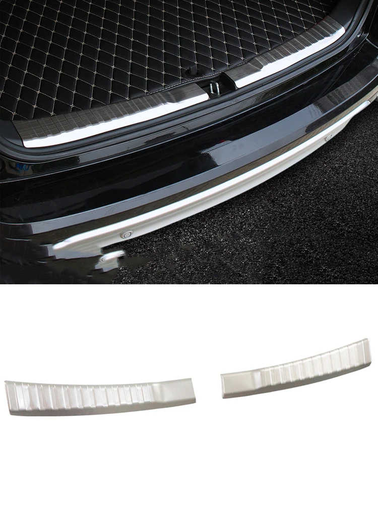 For Honda CRV CR-V 2012 2013 2014 2016 Accessories Stainless Steel Car Rear Bumper Trunk Protection Trim