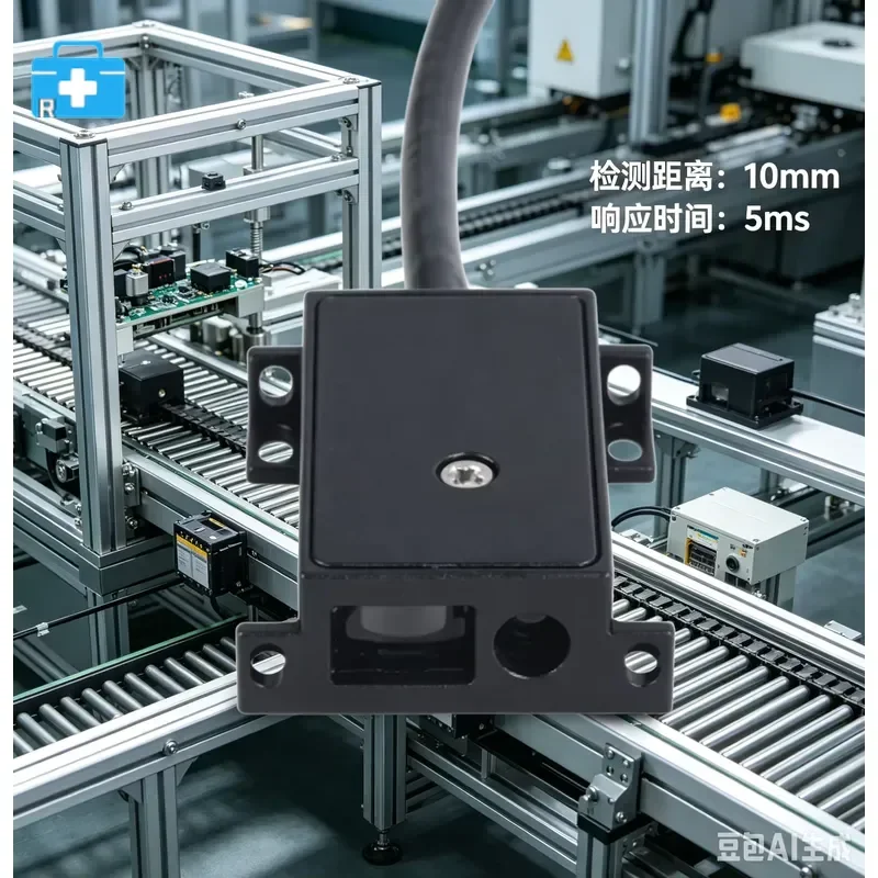 0-10V Analog Distance Sensor, LDL-T P4 1mm Precision High Temperature Resistant Rangefinder Module