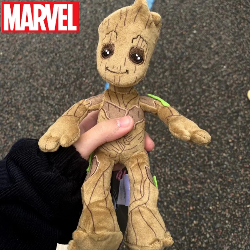 18cm Disney Plush Guardians of The Galaxy Groot Plush Toy Doll Puppet Ornament Gifts Groot Action Figures Collection Decoration