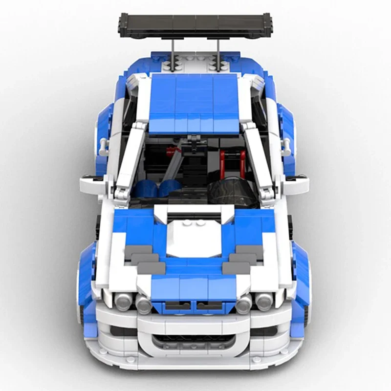 Moc Building Bricks Supercar Model E46 M3 GTR Speed Edition Technology Modular Blocks Gifts Toys For Children DIY Sets Assembly