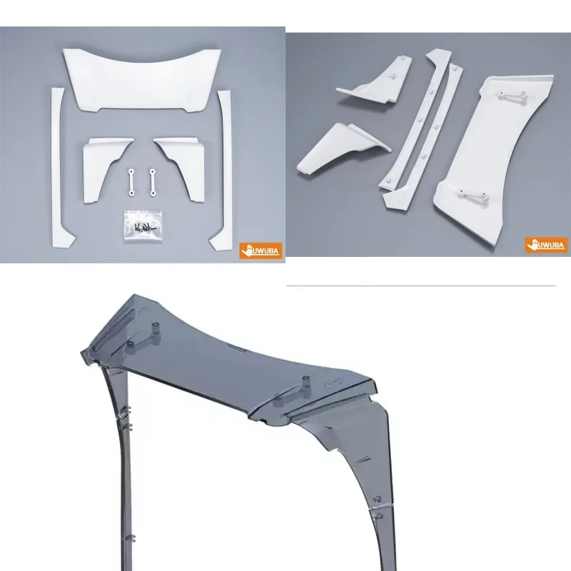 

1/14 RC Truck Roof Air Deflector Top Wind Deflector 770-K11 For Tamiya 1/14 RC Tractor Truck 770S Parts Accessories