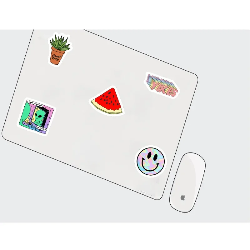2Sets=100Pcs Cartoon Small Fresh Series Stickers Water Cup Stationery Computer Stickers