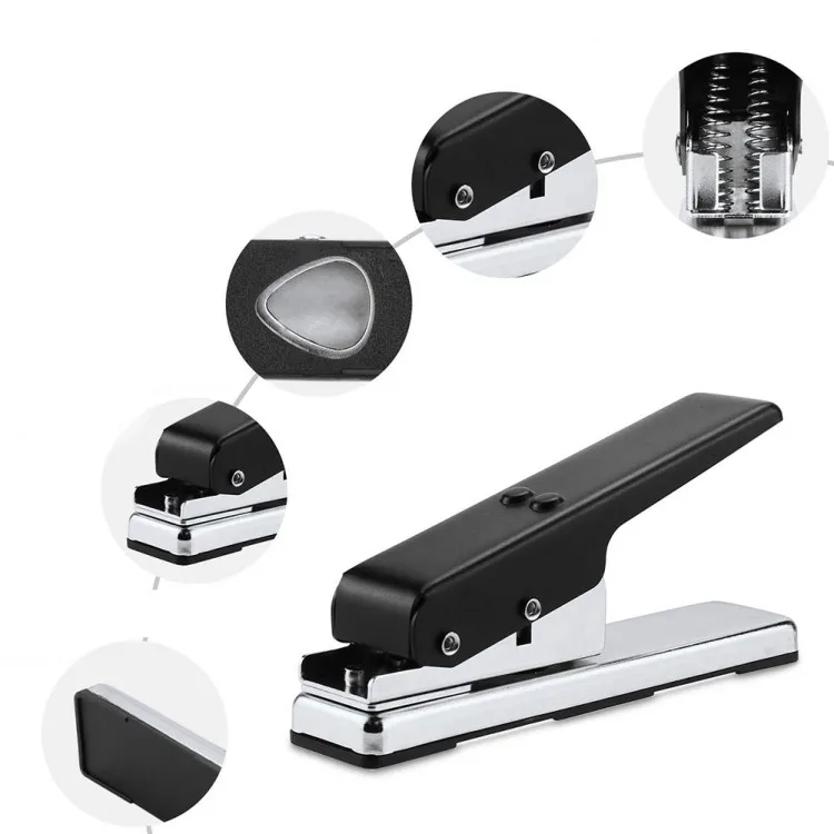 Guitar Bass Plectrum Pick Punch Metal Maker with 2 Molds DIY Tool Accessory