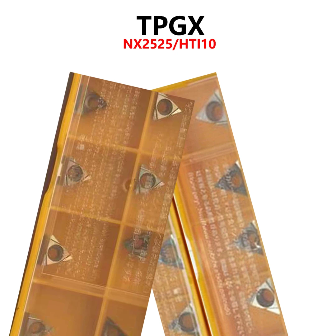 

TPGX080204L TPGX090202L TPGX090204L Оригинальный TPGX 080202 L TPGX110302L TPGX110304L TPGX110304 NX2525 HTI10 Твердосплавные вставки Инструменты