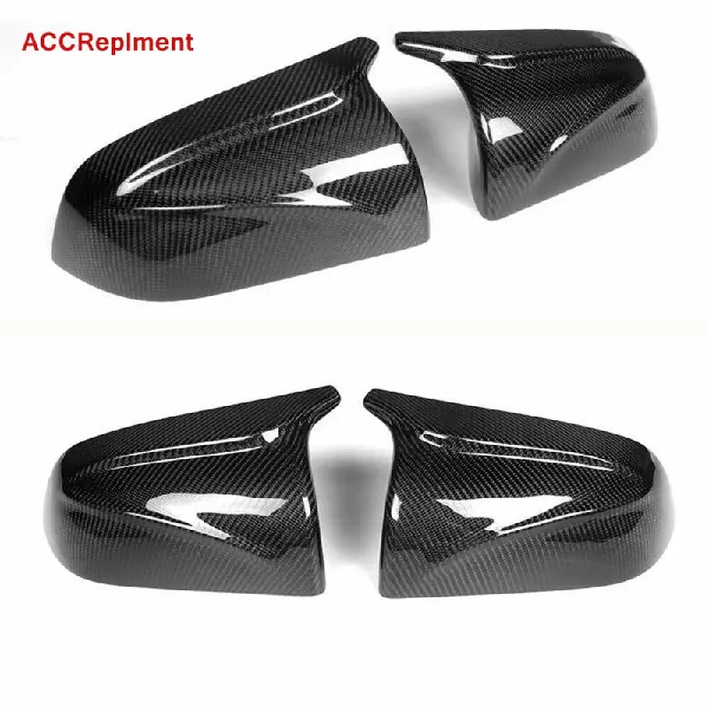 New Carbon Fiber Rearview Mirrors Cover Cap Fit for Tesla 3 Model 3 2017-2020 Cover Replacement