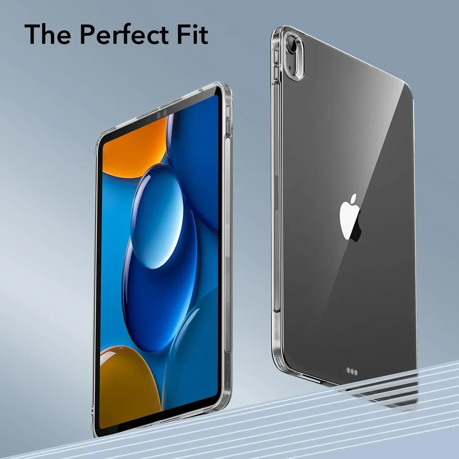 

2Pcs New Transparent Case for iPad Air 11 13 2024 Case Silicone Soft Tpu Airbag Cover Shockproof Funda for iPad Pro 11 13 2024