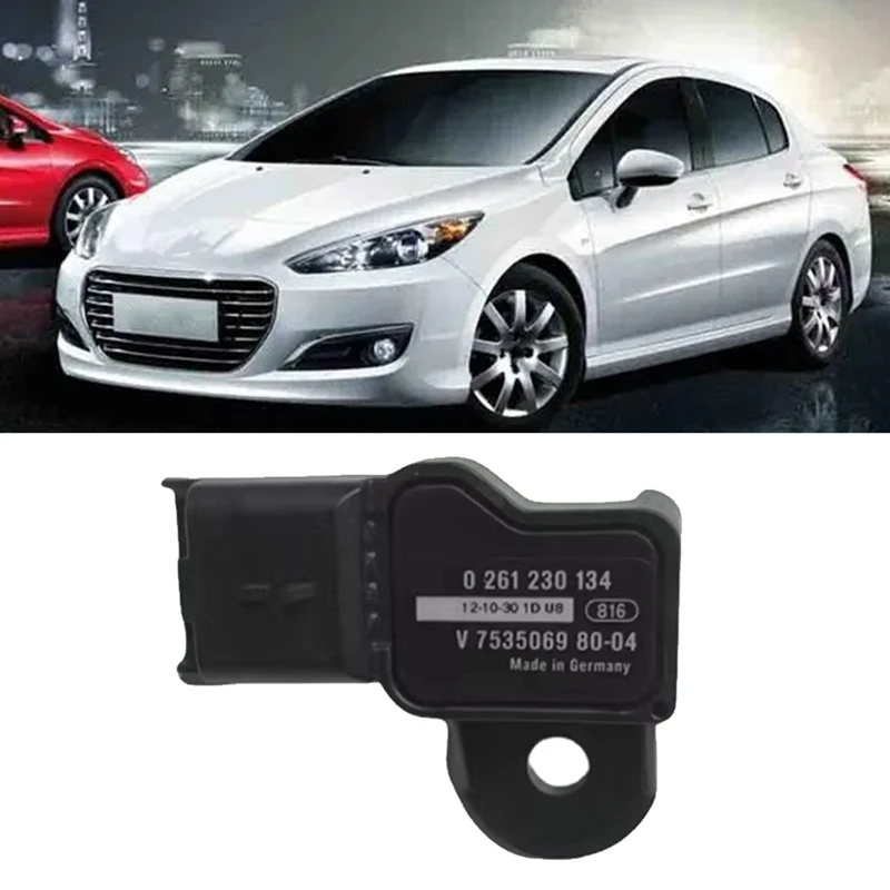 0261230134 1.6T Air Intake Pressure Sensor MAP 1922R6 V753506980 For Mini Peugeot 207 3008 5008 308SW RCZ Citroen C4 C5