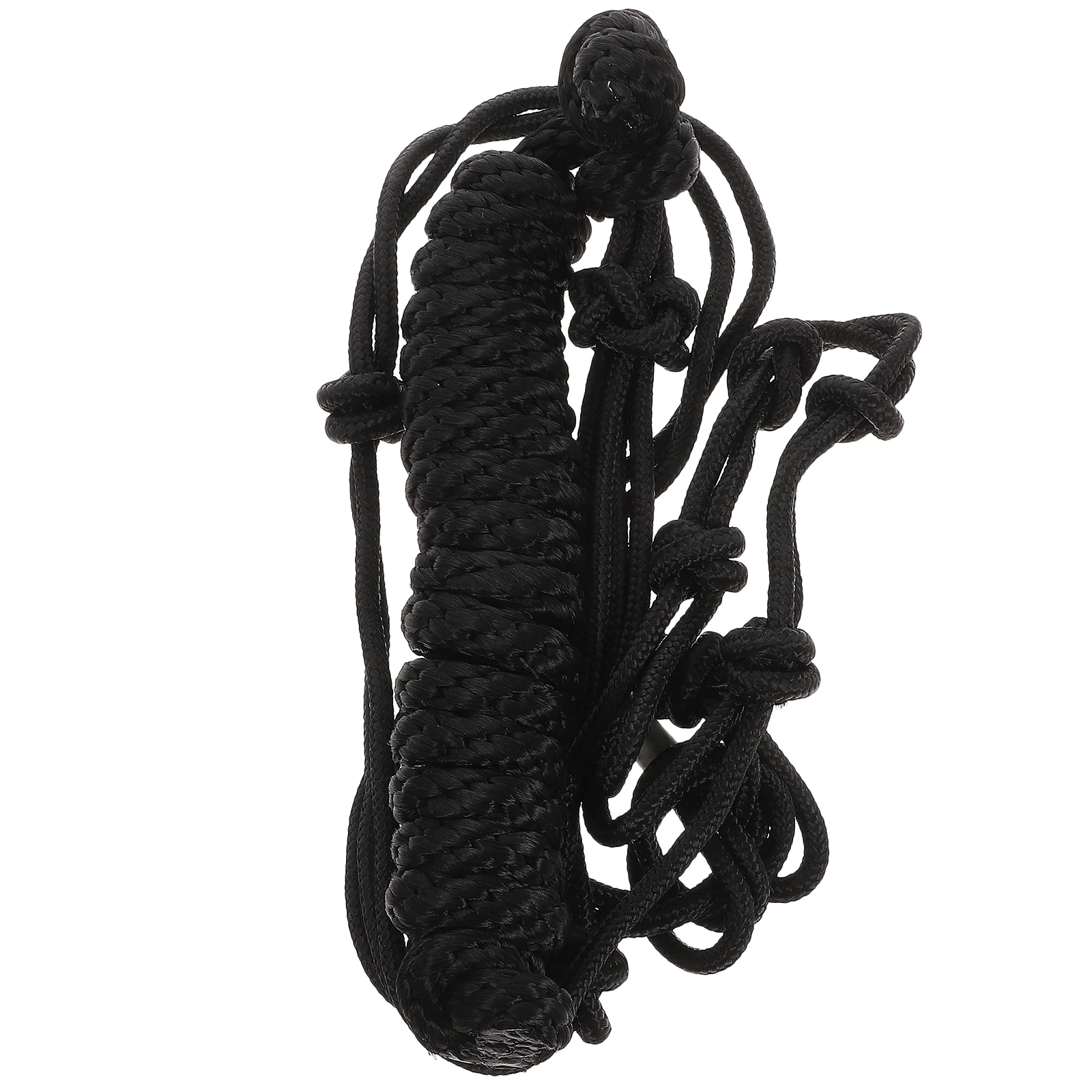 Bridle Polyester Horse Halter Training for Maroon Head Draft Halters Horses Braided Rope Riding Collar