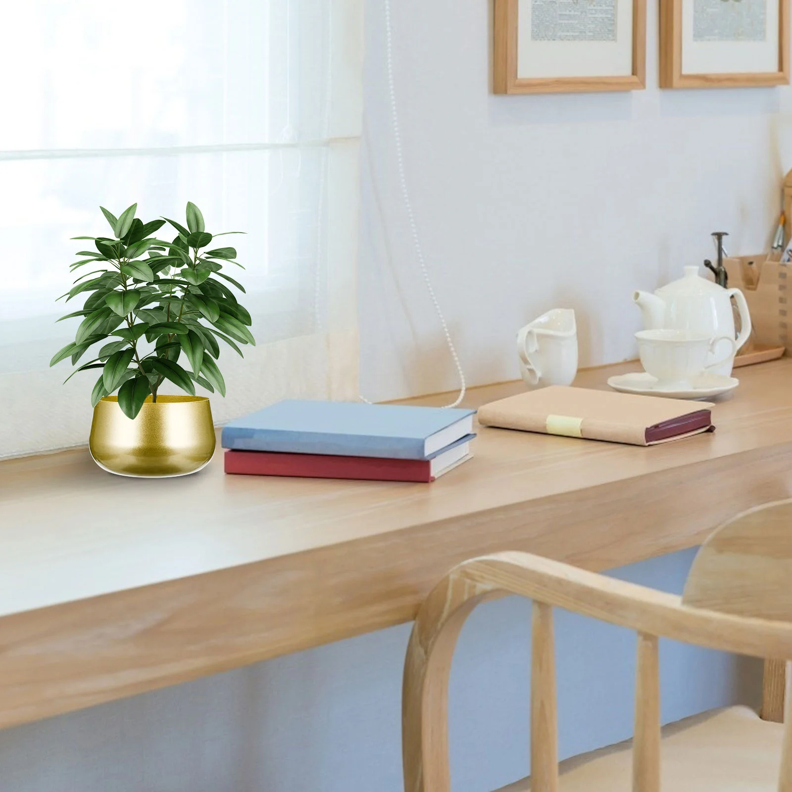 

Iron Art Flower Pot Handmade Wrought Iron Planter for Cactus Succulent Indoor Outdoor Home Garden Decorative Use