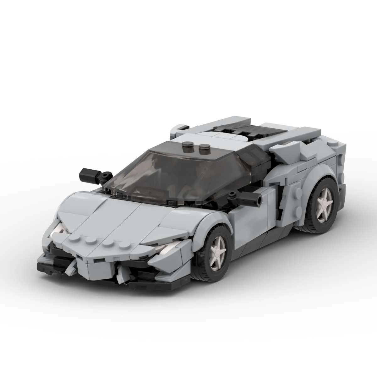 MOC Speed City Cars Champion Racer Supercar moc Building Blocks Bricks Racing Technique Creative DIY Assemble Model Set