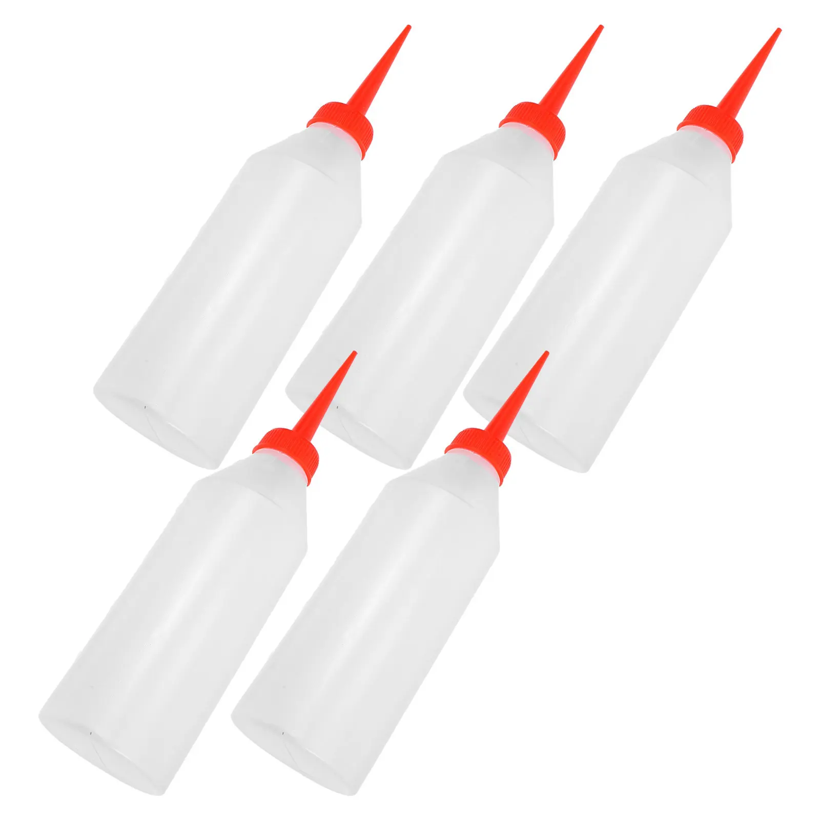 

5Pcs Sewing Machine Oiler Plastic Oil Dispenser Needle Tip Injector Bottle Extended Spout Accurate Lubrication for Industrial