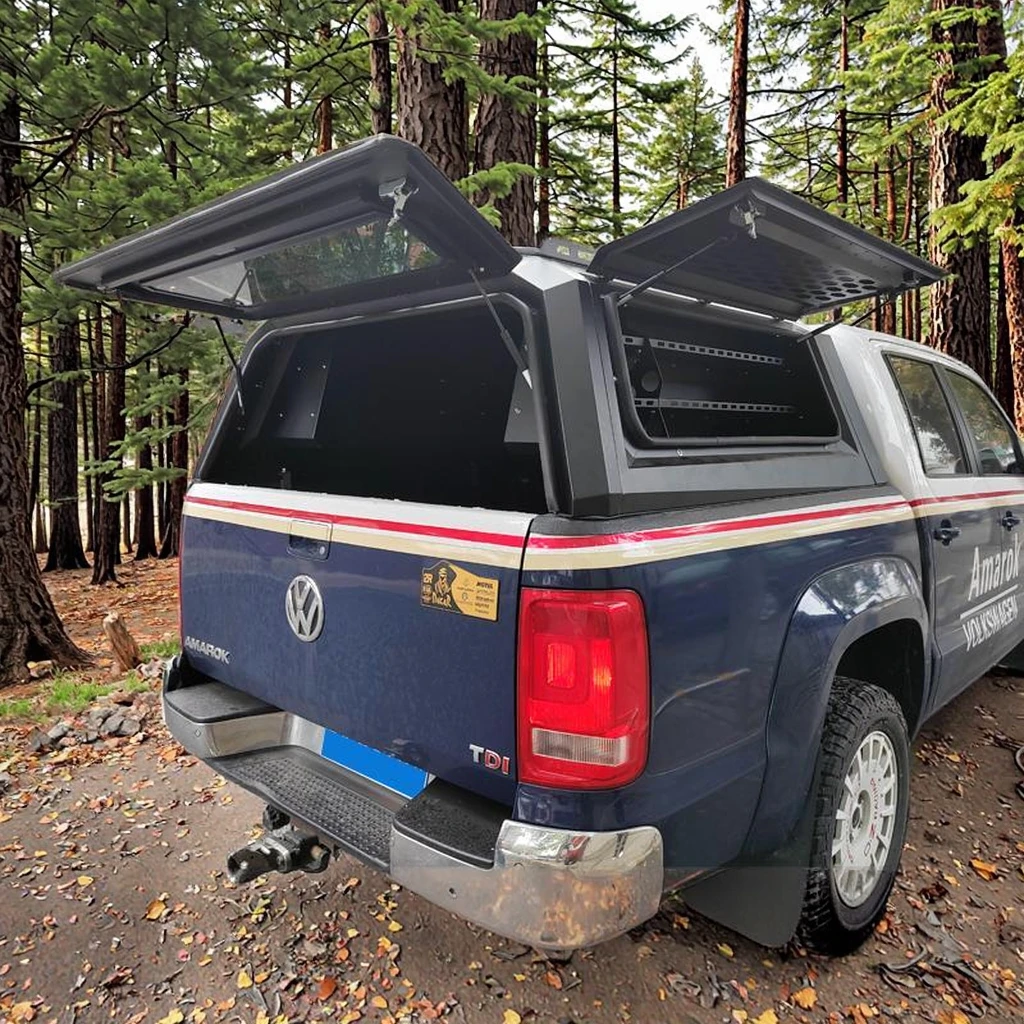 

High Quality Aluminum Alloy Tonneau Cover for/AMAROK Waterproof Truck Roof Canopy Foldable Off-Road Pickup