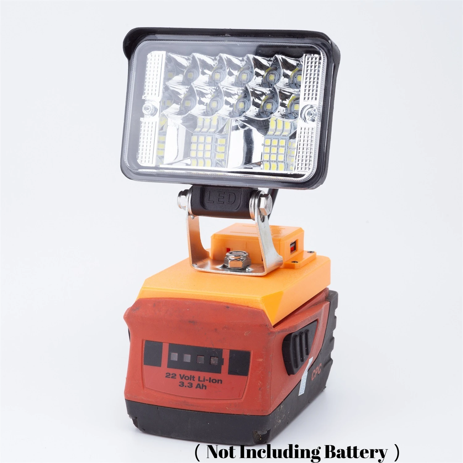 

LED Working Light Spotlight Portable Lamp Lantern w/USB C-Type for Hilti 22V Lithium Battery Lantern （Not Including Battery）