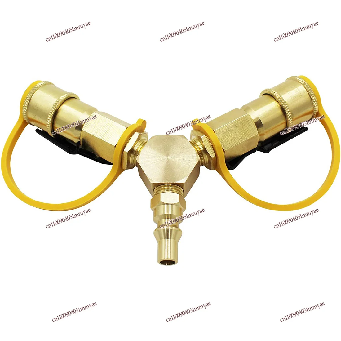 بيع 1/4 بوصة RV البروبان الاتصال السريع Y الفاصل محول ل RV إلى الشواية والتوصيل السريع تركيبات خرطوم البروبان موصل