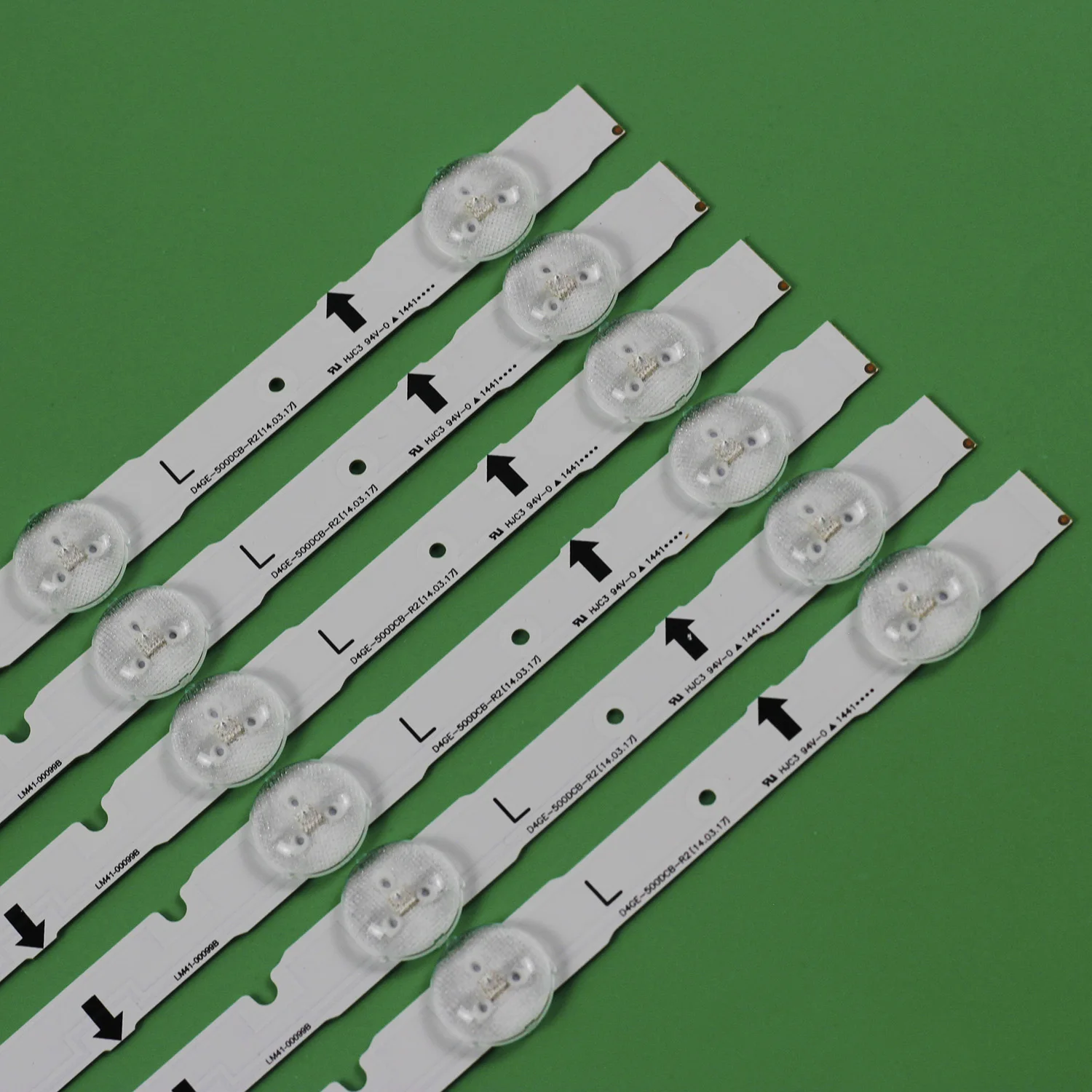 New Kit 12 PCS LED strip for Samsung UE50J6275 UE50J6289 UN50J5300AG BN96-30425A BN96-30426A UN50H6400 BN96-30419A GJ050BGA-B2