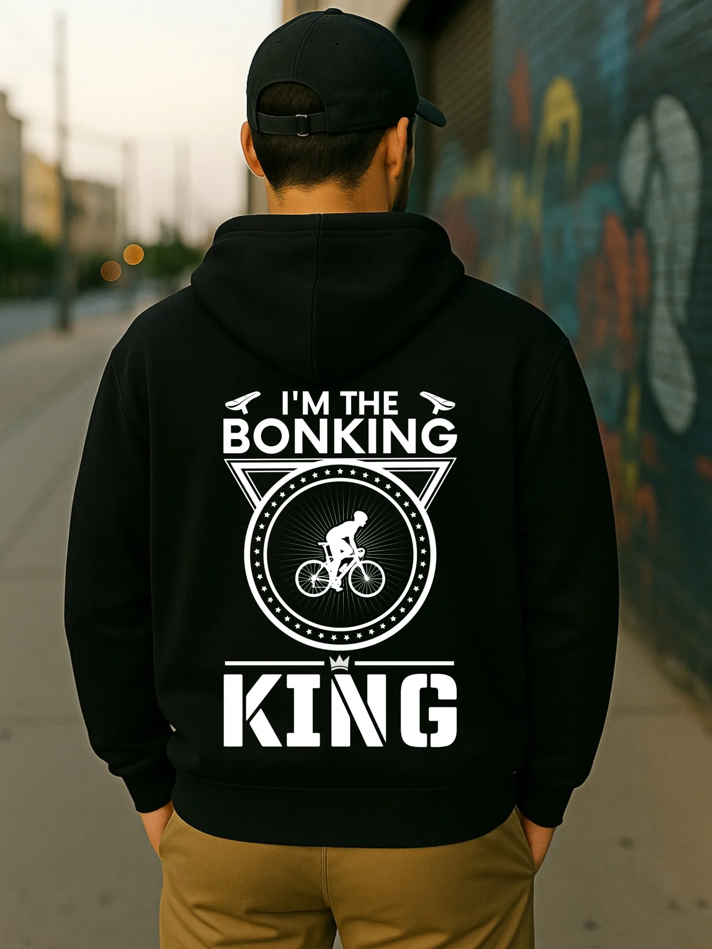 هوديي جرافيك للرجال، سويت شيرت كاجوال بغطاء للرأس مطبوع عليه حروف للرجال، مبطن بالصوف، للارتداء اليومي #2