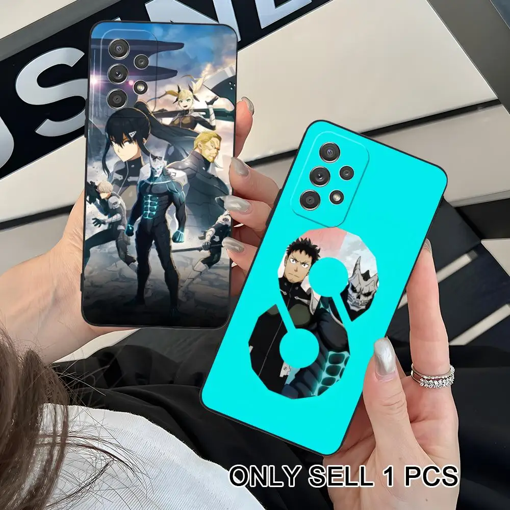 Kaiju No.8 Kafka Hibino Phone Case for Samsung Galaxy A26 25 24 23 22 21 17 16 15 14 13 12 11 5G Soft TPU Shockproof Cover