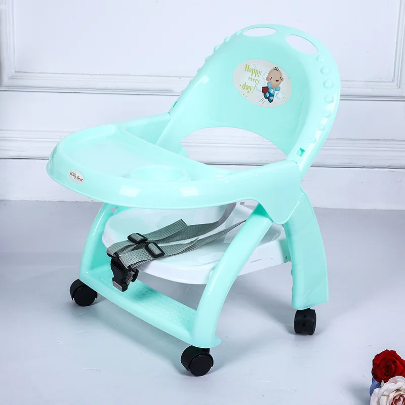 Baby dining chair multifunctional with sound BB detachable children eating dining chair cartoon infant portable stool