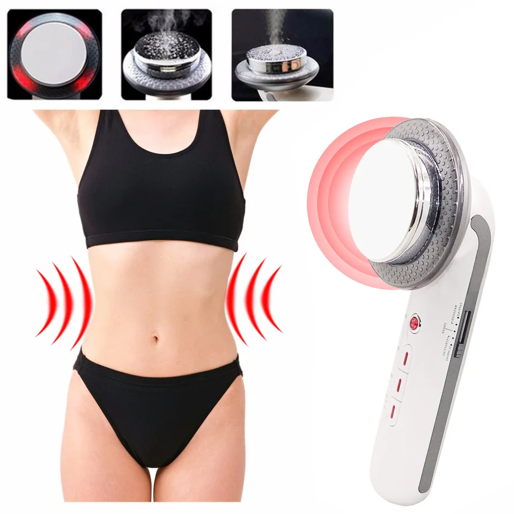 Ultrasound Cavitation EMS Fat Burner Body Slimming Massager Weight Loss Machine with Patch Lipo Anti Cellulite Galvanic Infrared