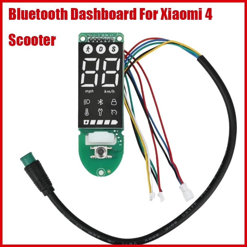 Bluetooth Dashboard For Xiaomi Electric Scooter 4 Accessories Display Instrument Circuit Board Kickscooter Replacement Parts