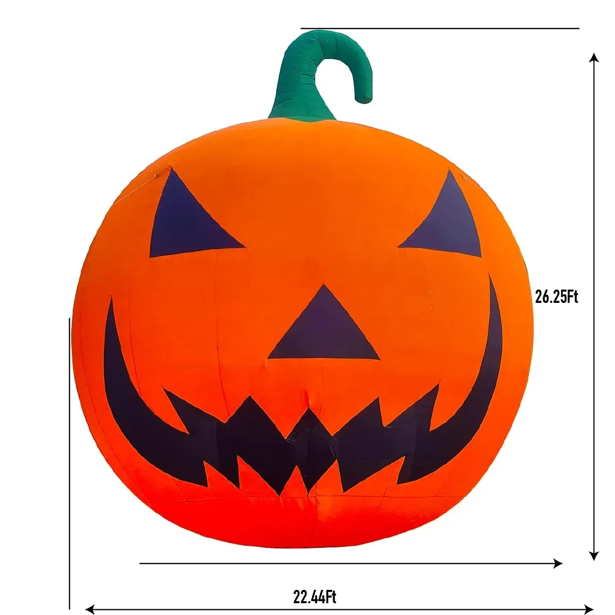 

26ft Inflatable Yard Decoration Halloween Party Decorations Halloween Inflatable Outdoor Pumpkin
