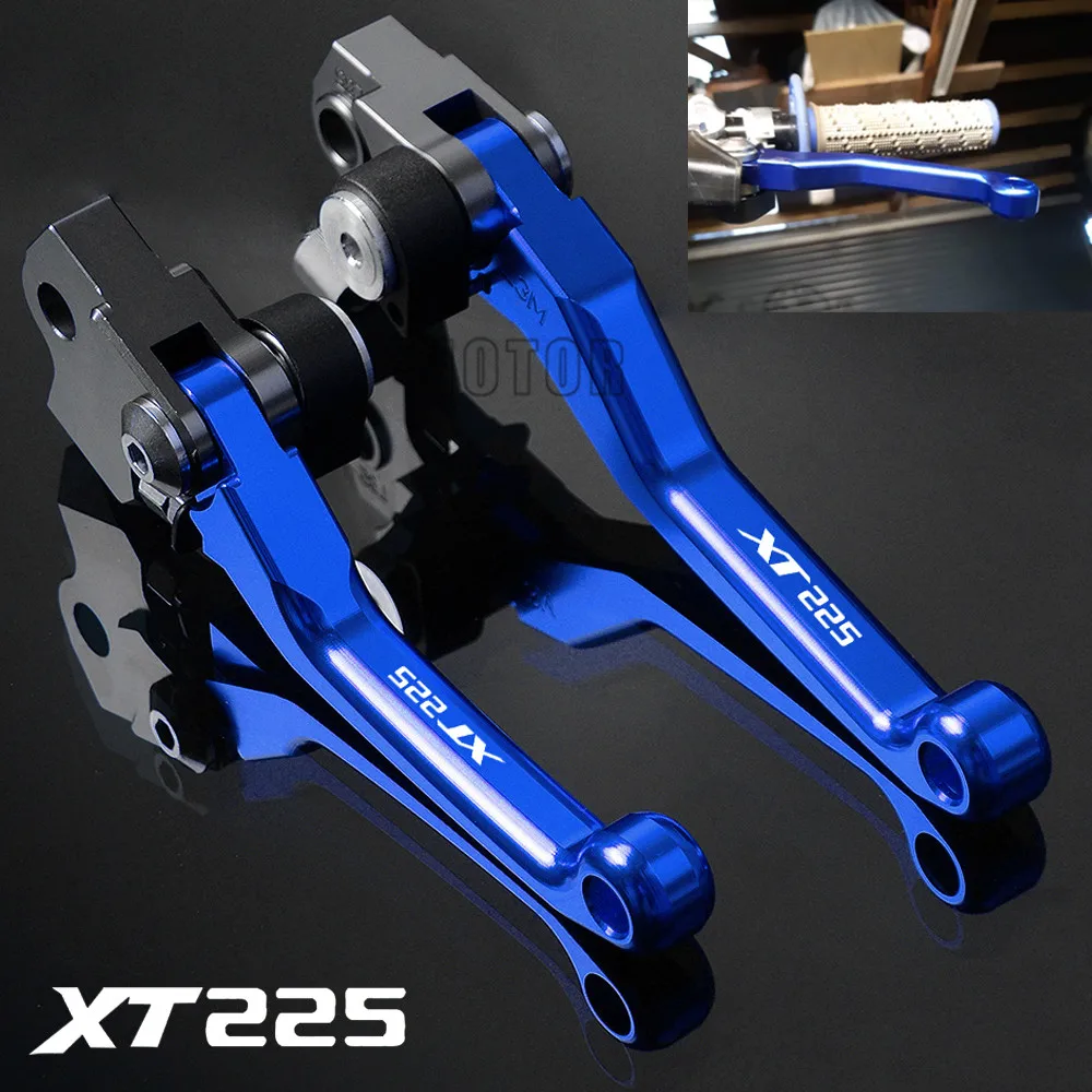 For Yamaha XT225 XT 225 1987-2010 2008 2009 CNC Aluminum Motorcycle Dirtbike Dirt Pit Bike Motocross Pivot Brake Clutch Levers