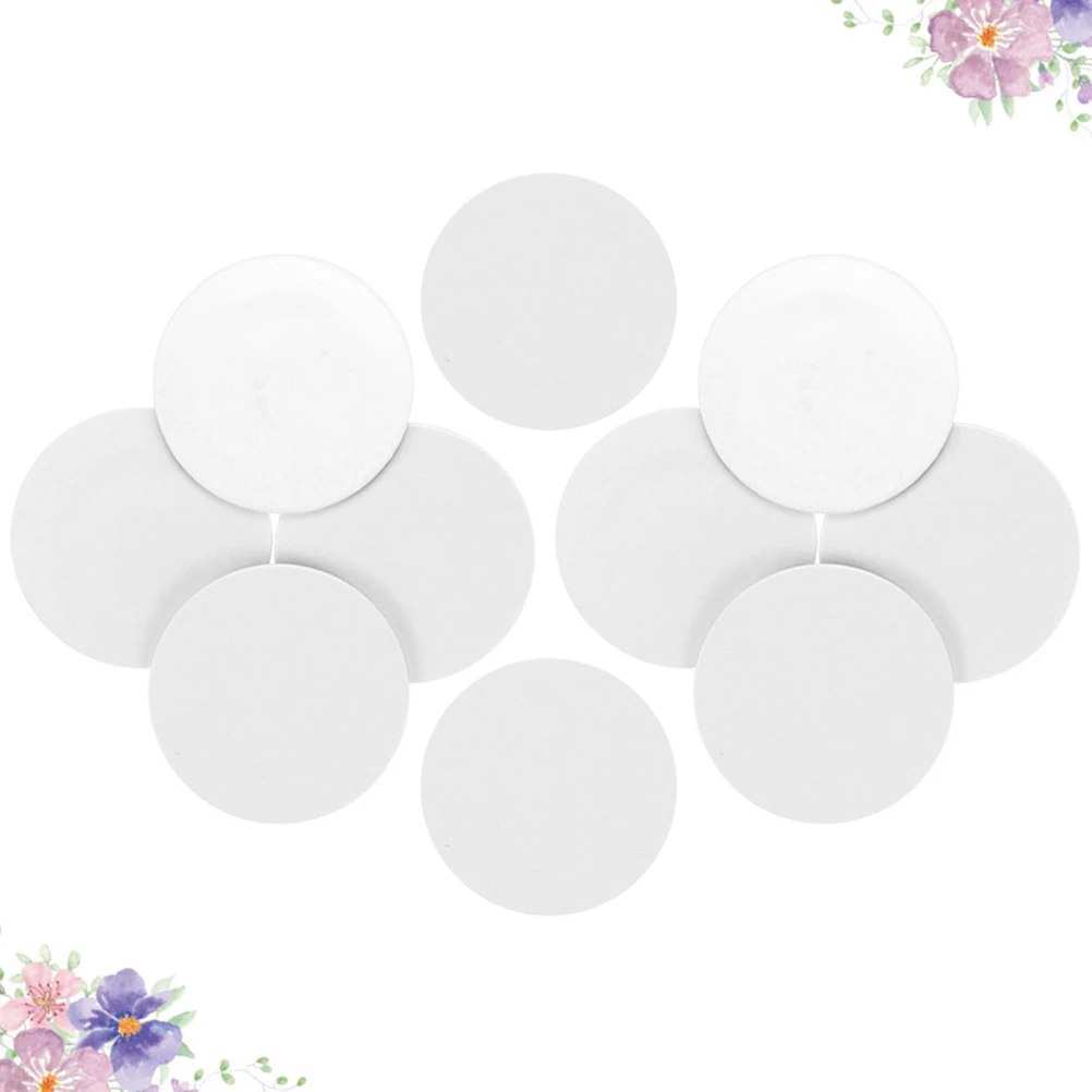 10Pcs Ntag215 NFC Stickers 25Mm Blank Circular Tag for Inductive Door Lock Warehouse Management Logistics Animal Identification