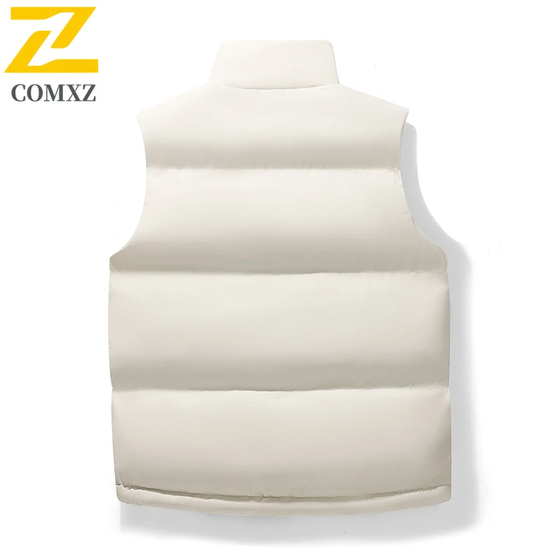 EIAO سترة عمل كبيرة الحجم للجنسين سميكة مبطنة بالصوف سترة بلا أكمام مناسبة للتخييم والصيد ملابس الشارع الشهير ملابس رياضية 2025 #6