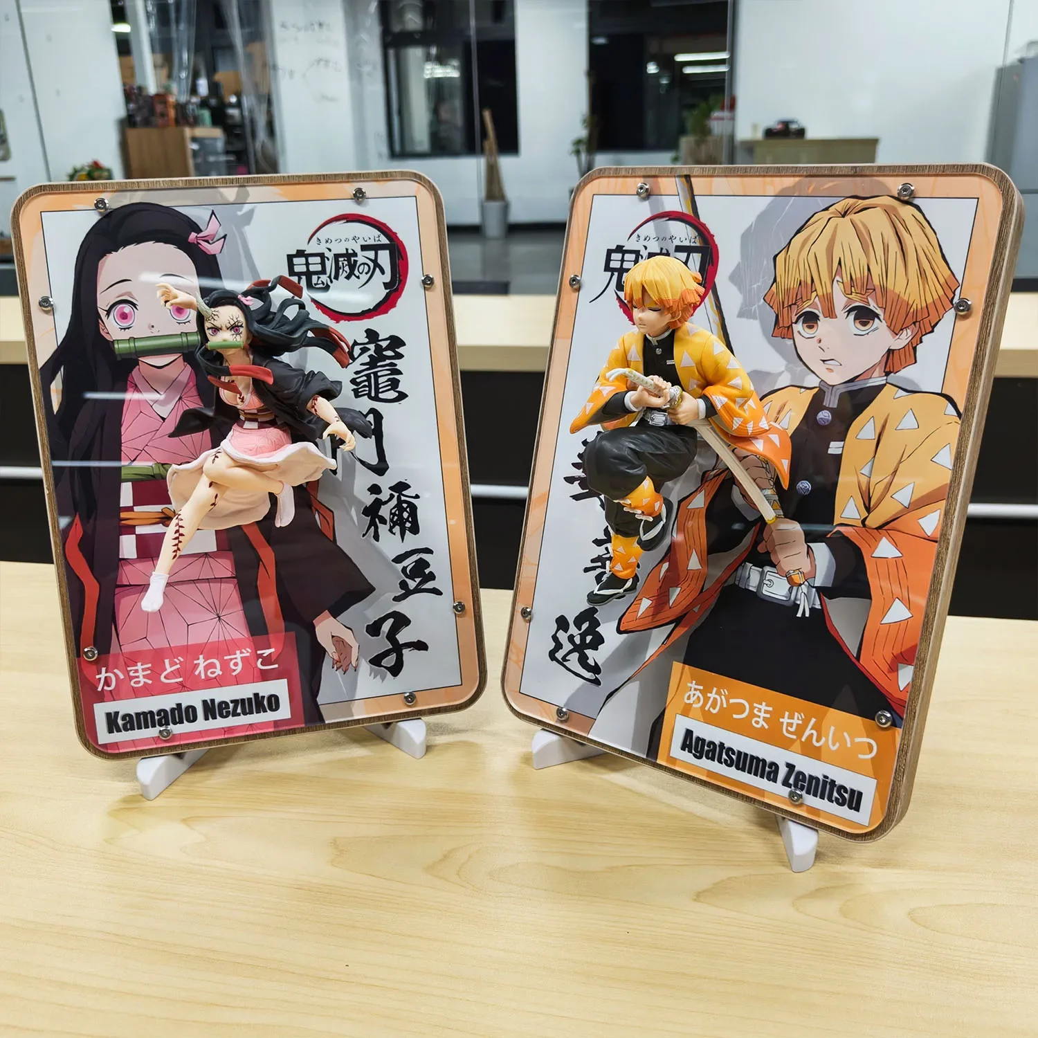 In Stock Bandai Demon Slayer: Kimetsu No Yaiba, Tanjiro, Nezuko, Inosuke Zenitsu, Anime Figures, Peripheral Gifts