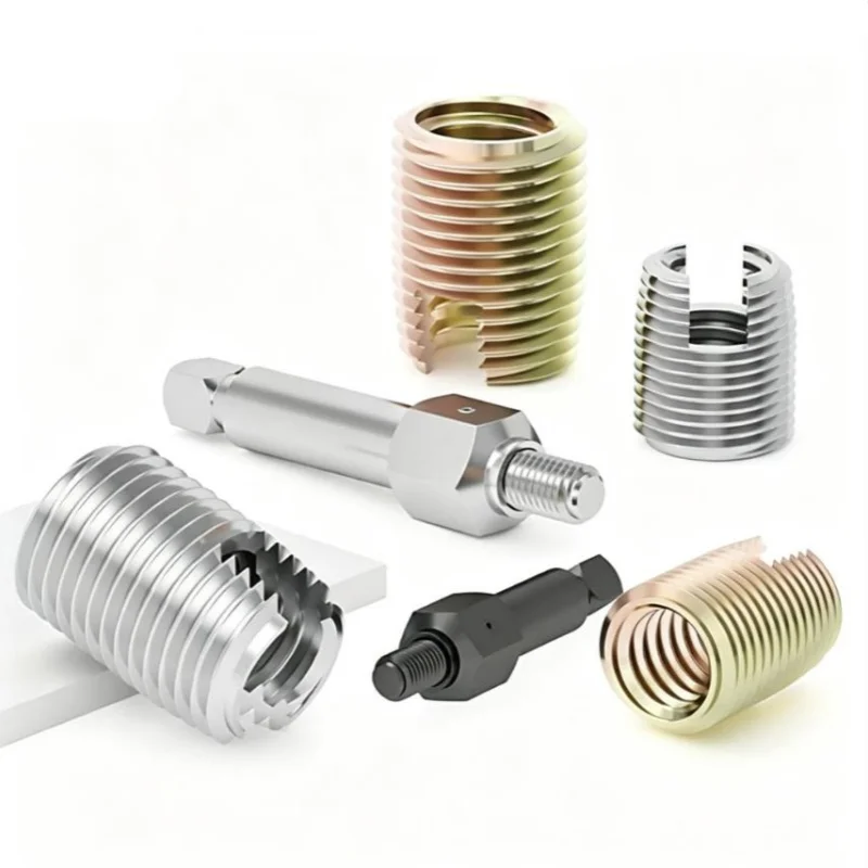 M2 M3 M4 M5 M6 M8 M10 M12 Galvanized Stainless steel 302 Type Repair Insert Self Tapping Slotted Screw Threaded Inserts Tools