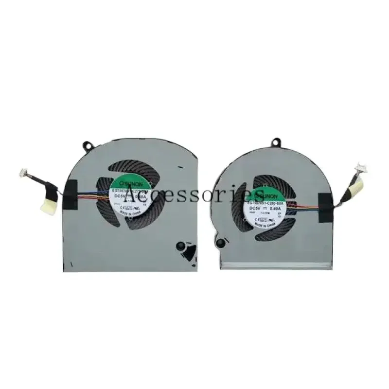 FÜR Neue Original Laptop CPU GPU Lüfter Für DELL Alienware 15 R3 R4 P69F GTX 1070/1080 SUNON EG75070S1-C260/C270-S9A DC5V 0,40