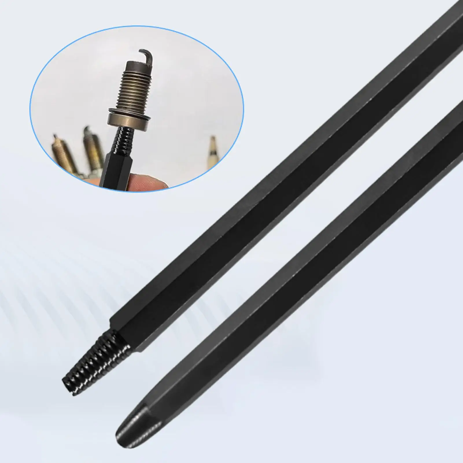 

Universal Spark Plug Remover Tool, Hexagonal Anti-Slip Extractor Set for Glow Plugs, Professional Auto Repair Shop Accessories