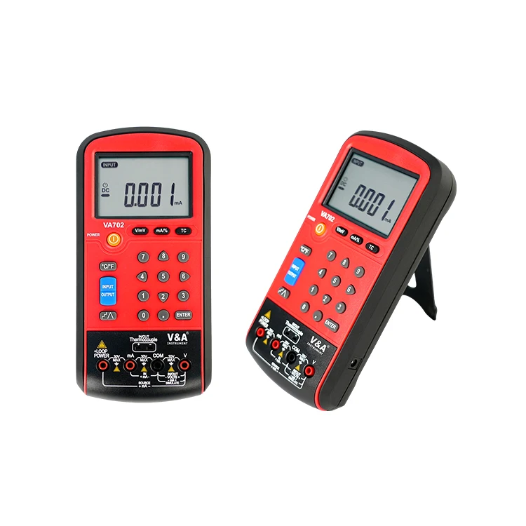 

V&A VA702 Loop Process Calibration Multimeter Volt / Ma & Thermocouple Calibrator with Numeric Keypad Input