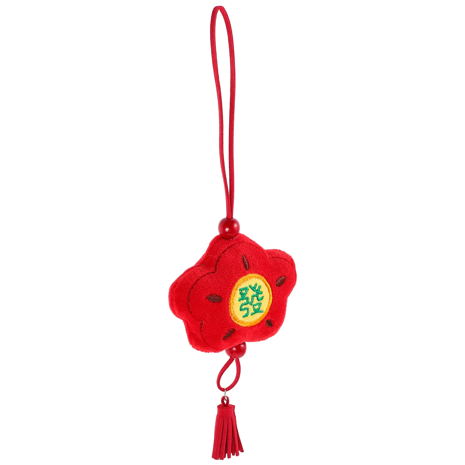 

Car nament Knot Tassel Pendants Purse Keychain Creative Bag Pendant Rhinestone Charms Bag Jewelry Fortune Decor Interior