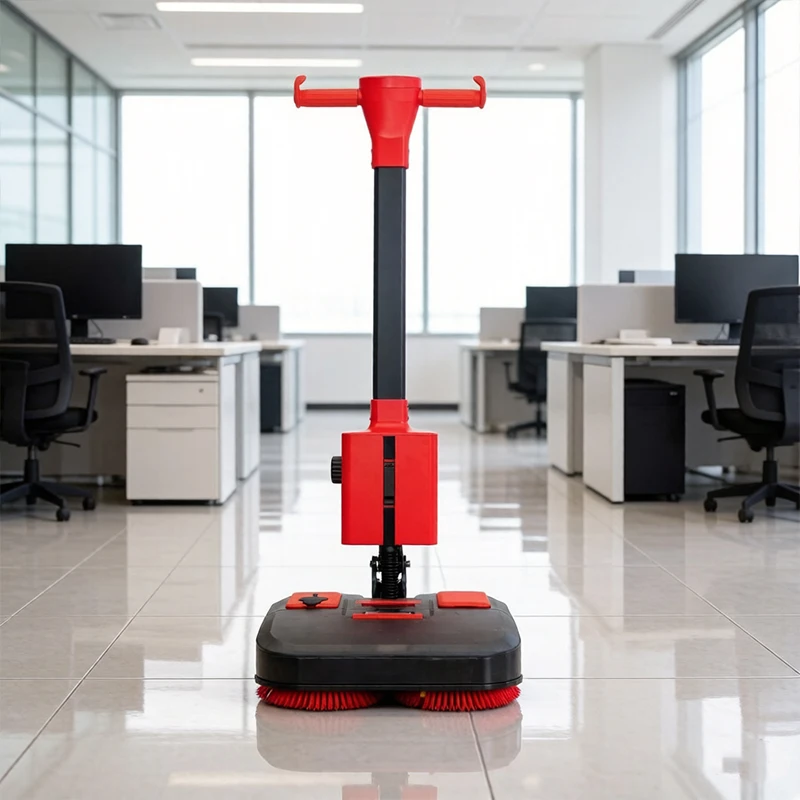 Floor cleaning equipment, professional deep cleaning machine with decontamination and quick drying function