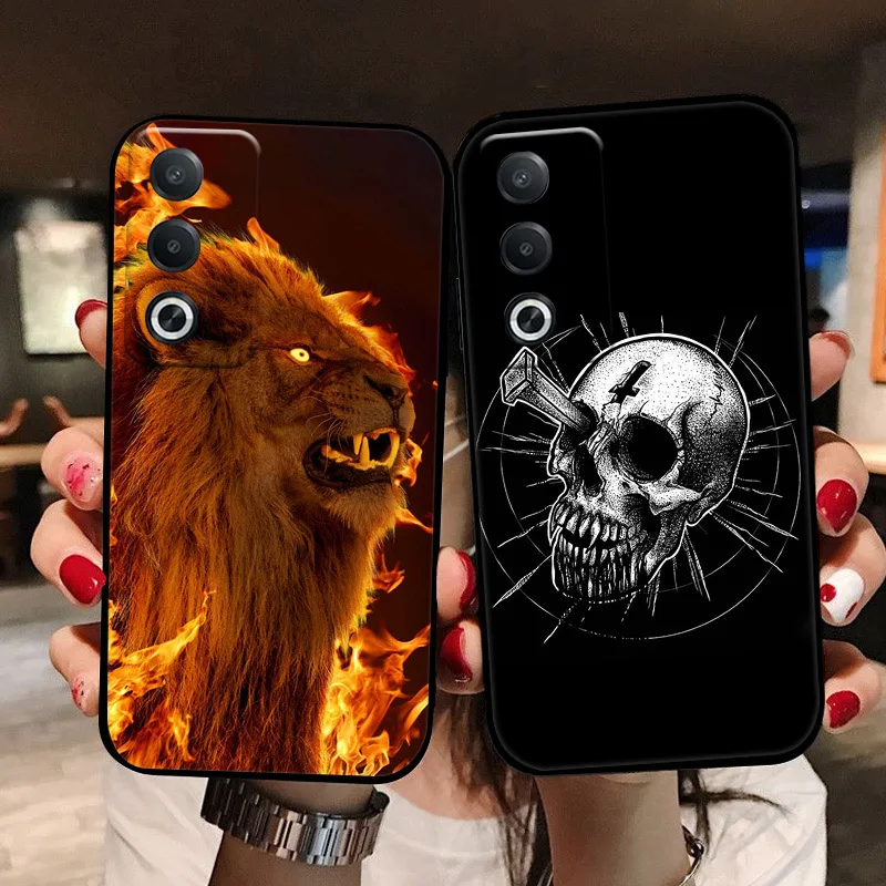 Oppo A80 5G 케이스 OppoA80 CPH2639 커버 Oppo A3 Pro 5G A3Pro CPH2665 Fundas Coque 용 소프트 실리콘 전화 케이스