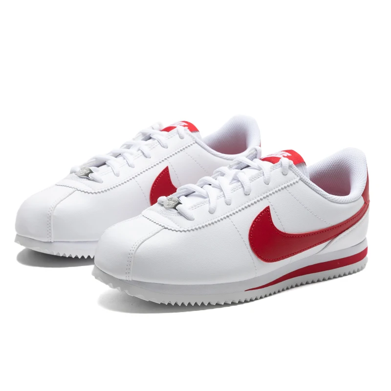 

Nike Women's Shoes, Big Kids' Shoes, Cortez Basic Sl Bg Sneakers, Lightweight, Comfortable, Retro Casual Sneakers 904764-101
