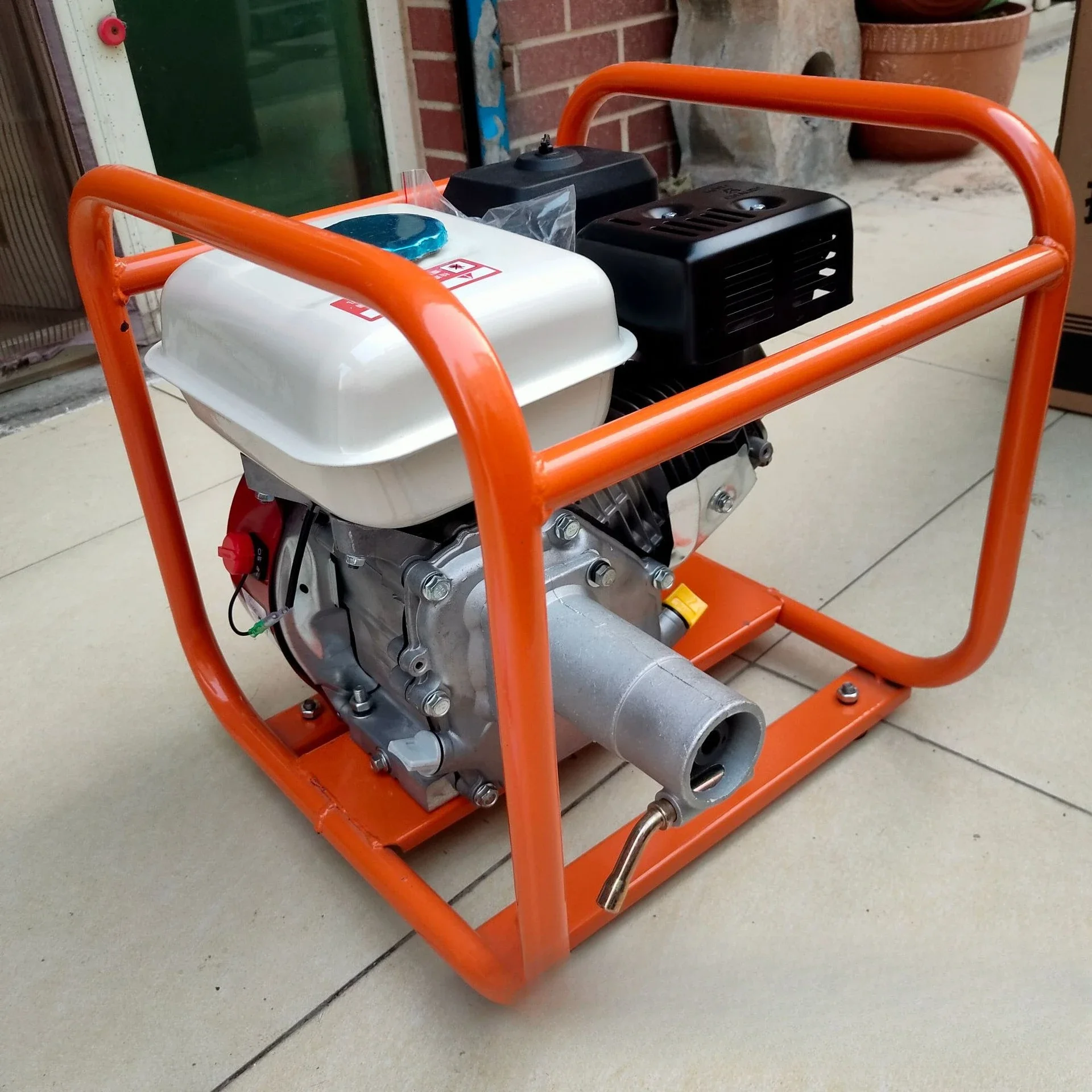 Plate rammer Electric Bidirectional vibration rammer Robin power plate rammer