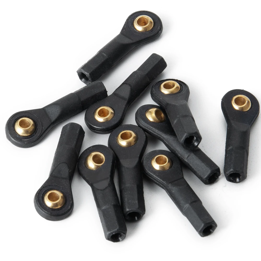 YEAHRUN 5/10/50Pcs M2/M3 Rod Ends Link Balls Plastic Head Linkage Joints For RC Airplane Car Buggy Boat Crawler Model Parts