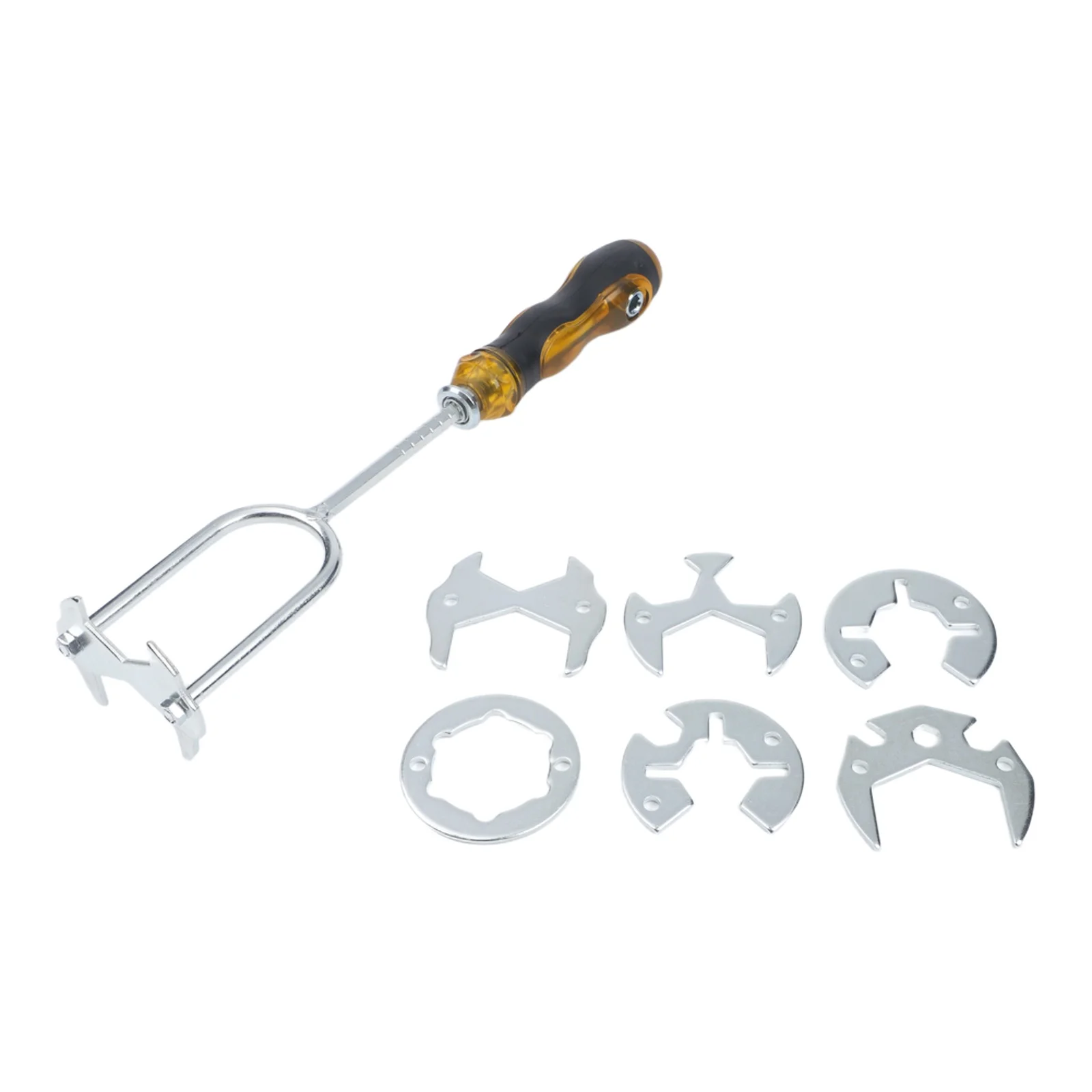 Adjustable Plumbing Spanner for Sink Basin Faucet Mounting and Valve Disassembly Tasks in Home Improvement Projects