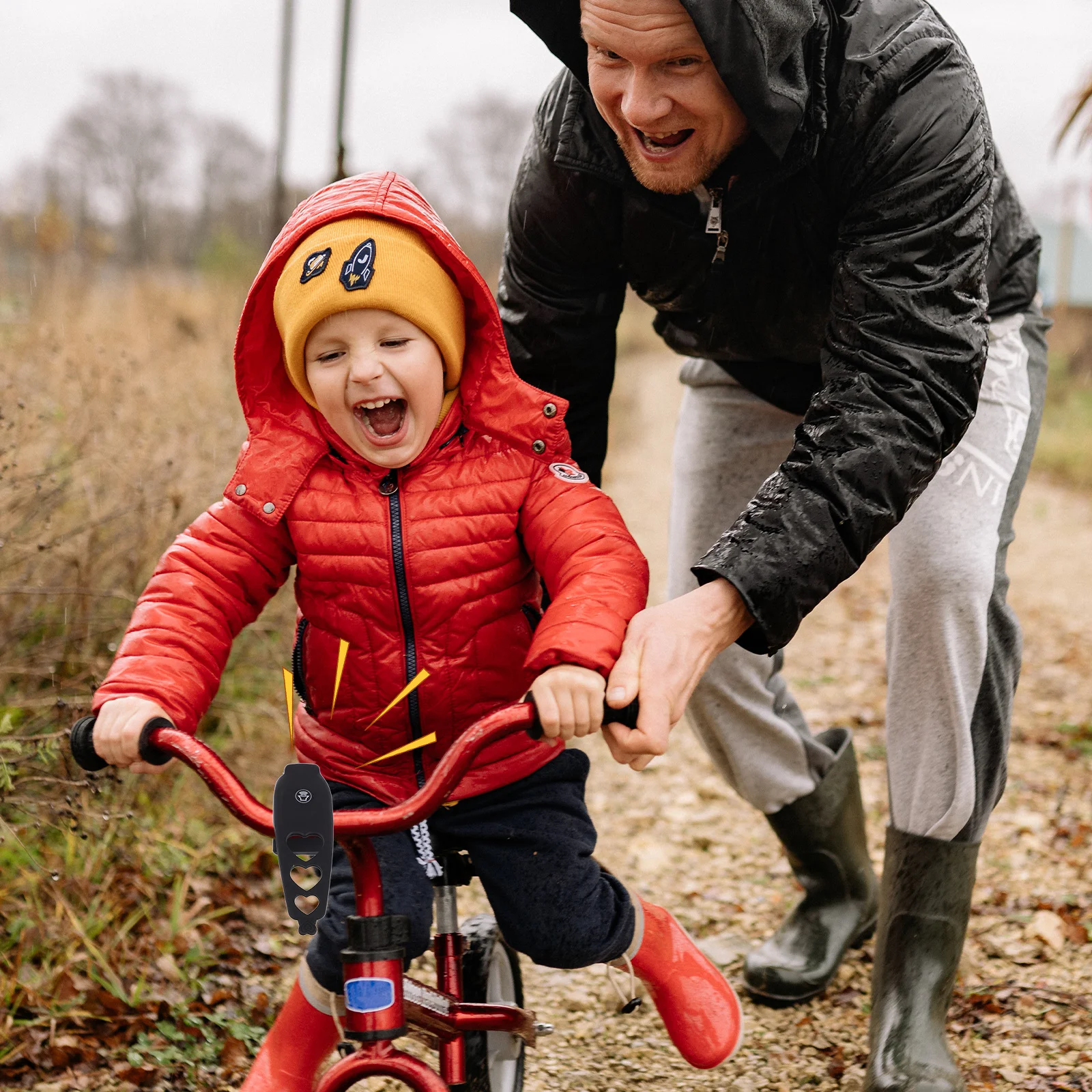 

1Pcs Electric Bike Bell No Tools Required Adjustable Diameter Loud Sound Safety Alert Horn for Cycling Commute Professional Bike