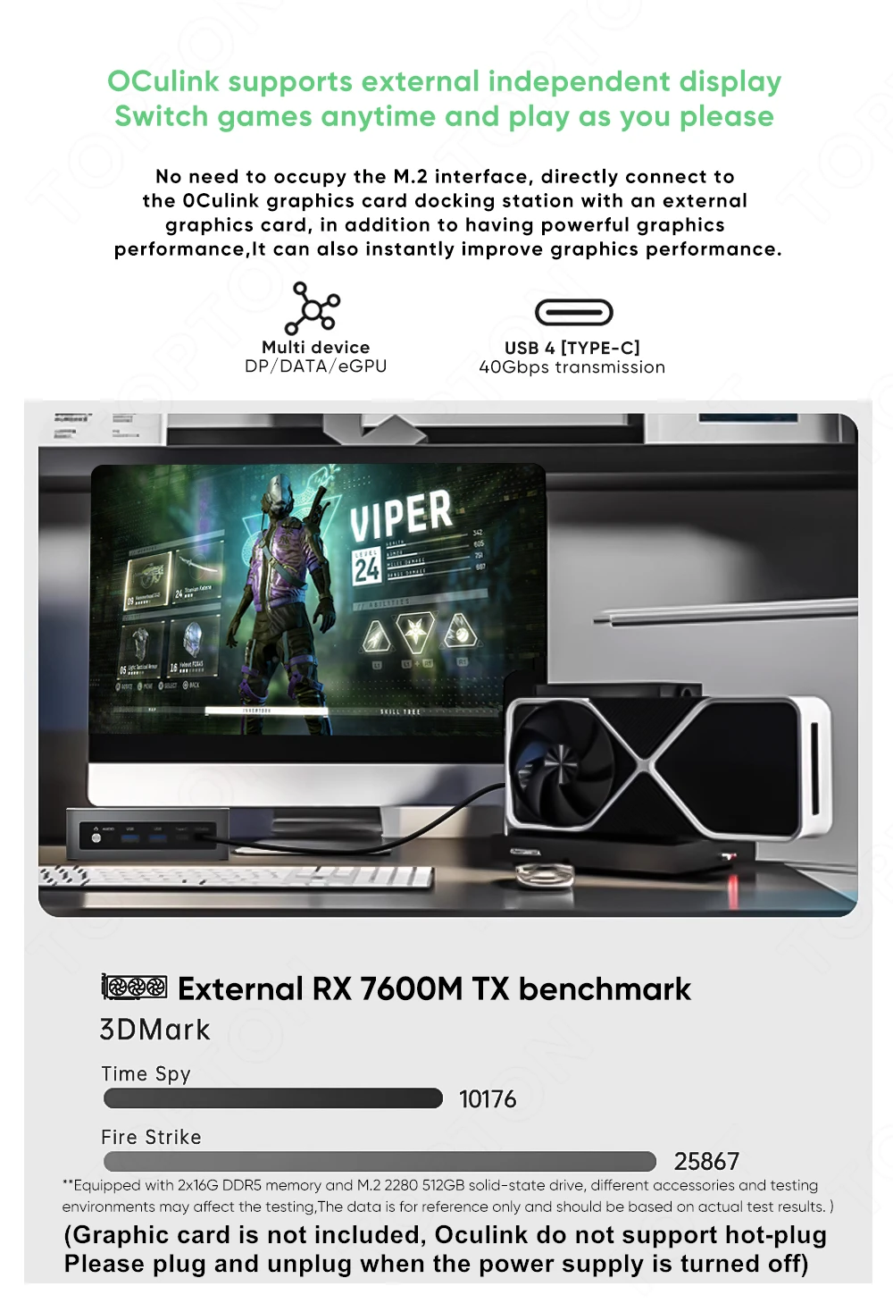 Topton Gaming Mini PC AMD Ryzen AI 9 HX 370 ES AI 7 H 350 ES OCuLink USB4 2x2.5G LAN 2xPCIe كمبيوتر مكتبي Windows 11 WiFi6E