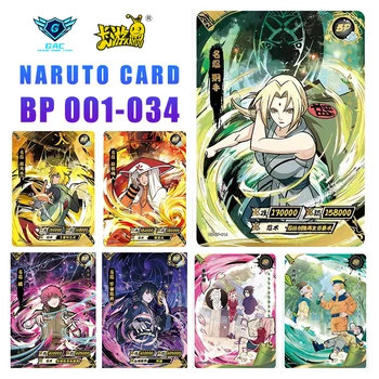 Kayou Anime carte Naruto carte BP série complète No.01-034 Rare Uzumaki Kakashi Gaara Onoki Haku Anime carte de Collection enfants jouet cadeau
