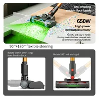 COTIAR V22 Cordless Vacuum Cleaner 650W 55000PA Home Appliance Handheld Vacuum Cleaner Cleaning Supplies Removable Battery 4