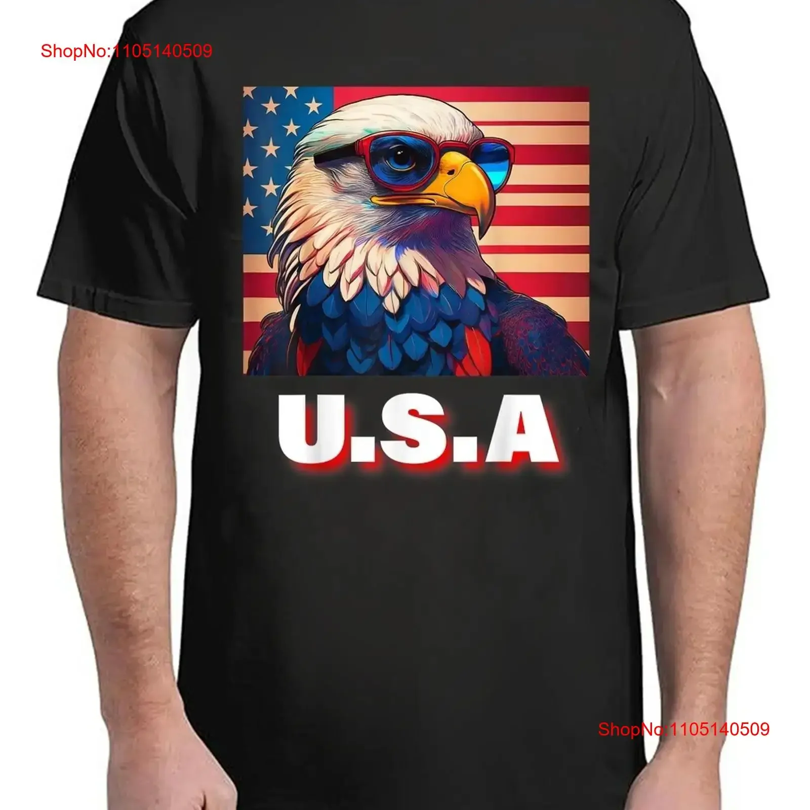 الرابع من يوليو النسر الأصلع الوطني الولايات المتحدة الأمريكية ميريكا للكبار S 4XL تي شيرت خمر غسلها أنيق لينة موضة الشارع الشهير