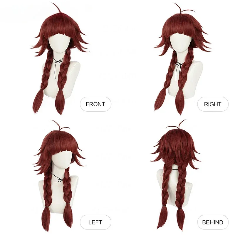 أنيمي Perruque Synthétique التأثيري، لوسي مود مونتغمري، Degré de Chaleur، Cuir عن طريق الفم، Cheveux Longs et Droits، P