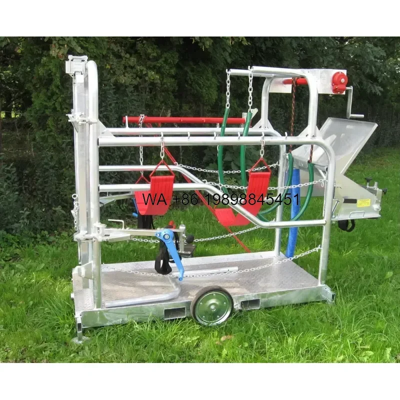 Wmwmnu for Mobile Cow Cattle Hoof Repairing for Farm Fence Use Equipped with Hoof Trimming Features